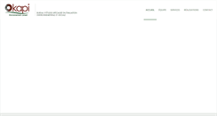Desktop Screenshot of okapi-ec.com